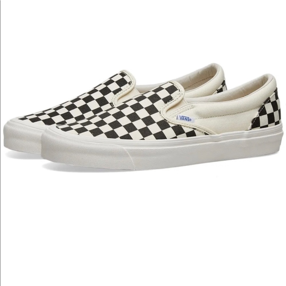 Vans Vault OG Classic Slip On Checkered Black